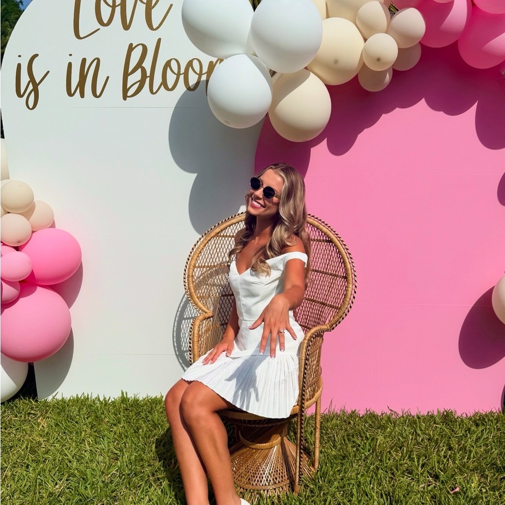 White Off-Shoulder Dress